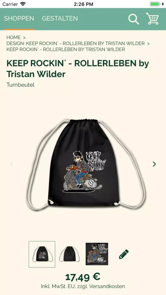 Scooter Life Shop Ekran Görüntüleri