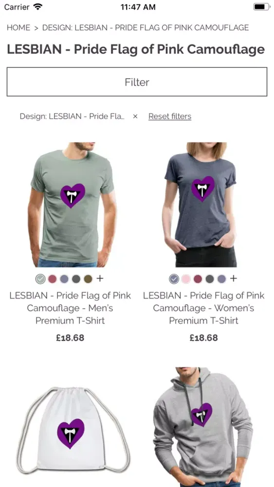 Pride Shop应用截图
