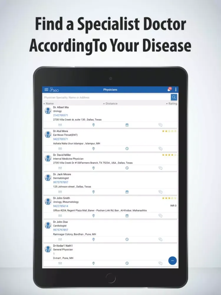 Capturas de pantalla de PC360-Patient Portal iPad 