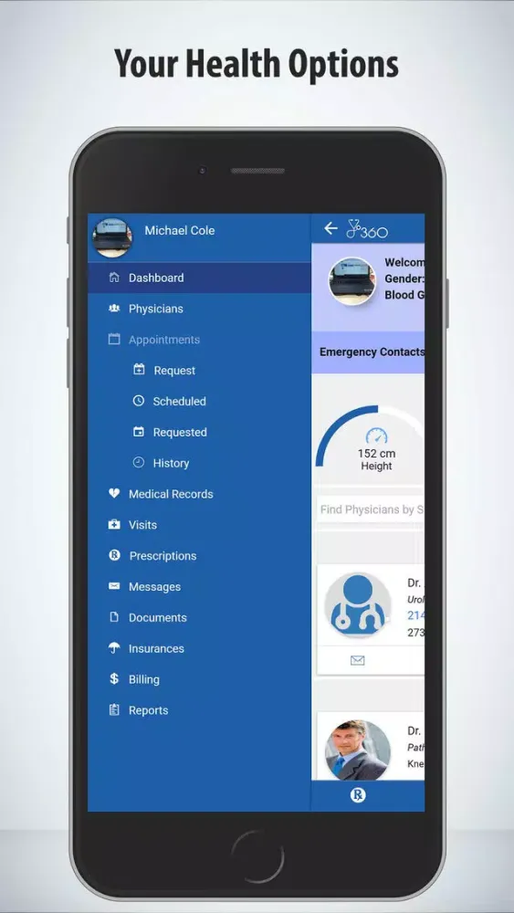 Capturas de pantalla de PC360-Patient Portal