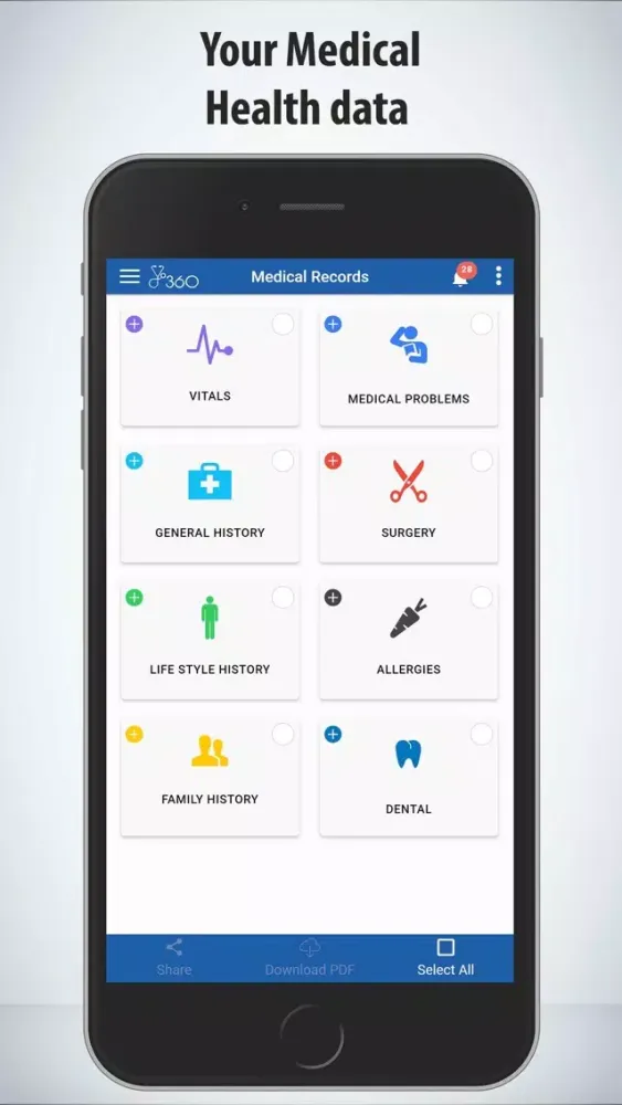 Capturas de pantalla de PC360-Patient Portal