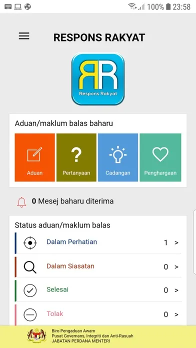 Respons Rakyat Screenshots