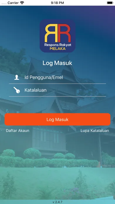 Captures d'écran de Respons Rakyat Melaka