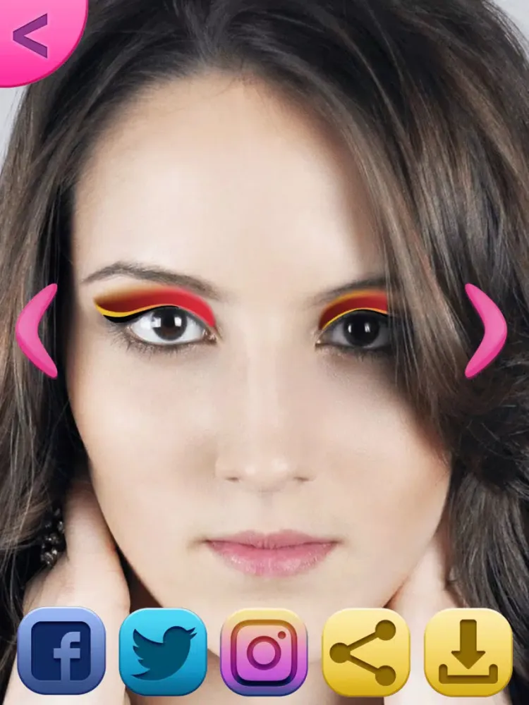Tangkapan skrin Eye Makeup Ideas: Beauty Salon & Photo Edit.or iPad 