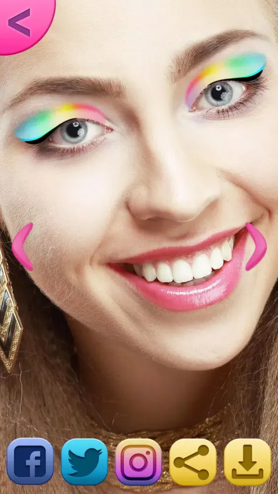 Tangkapan skrin Eye Makeup Ideas: Beauty Salon & Photo Edit.or