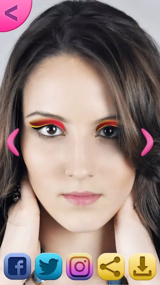 Tangkapan skrin Eye Makeup Ideas: Beauty Salon & Photo Edit.or