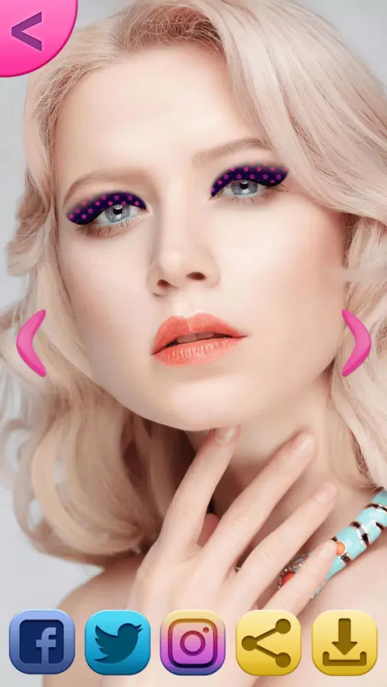 Tangkapan skrin Eye Makeup Ideas: Beauty Salon & Photo Edit.or