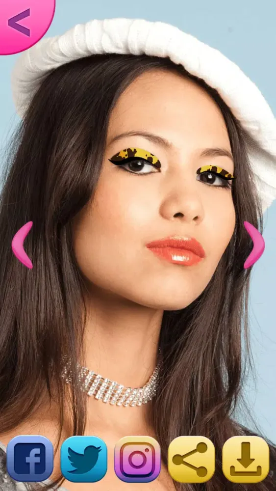 Tangkapan skrin Eye Makeup Ideas: Beauty Salon & Photo Edit.or