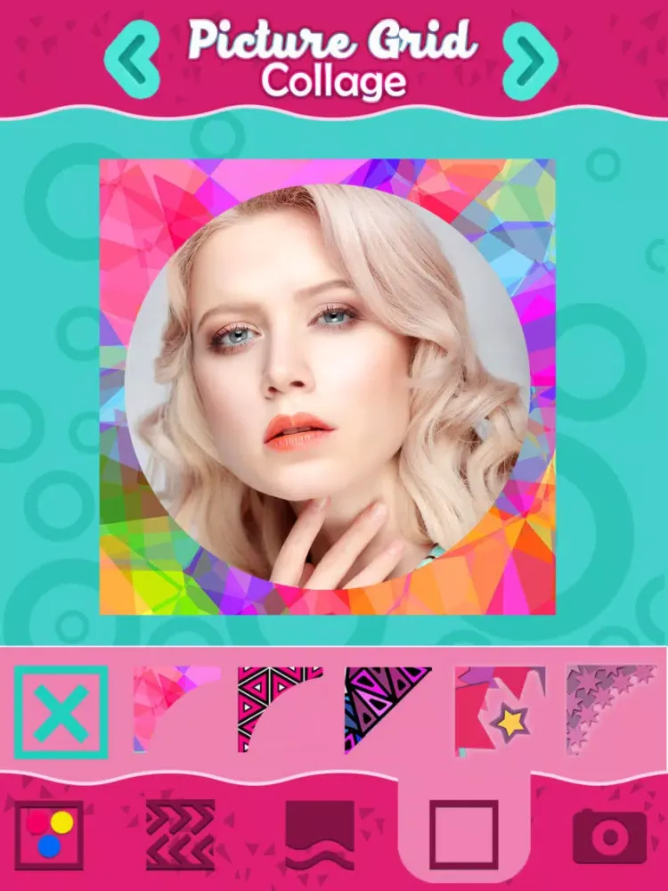 Pic.ture Grid Collage: Best Effects & Filters iPad  Screenshots