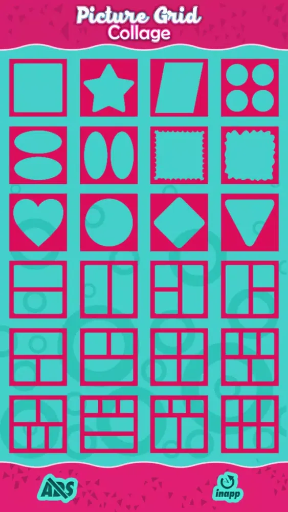 Pic.ture Grid Collage: Best Effects & Filters Screenshots