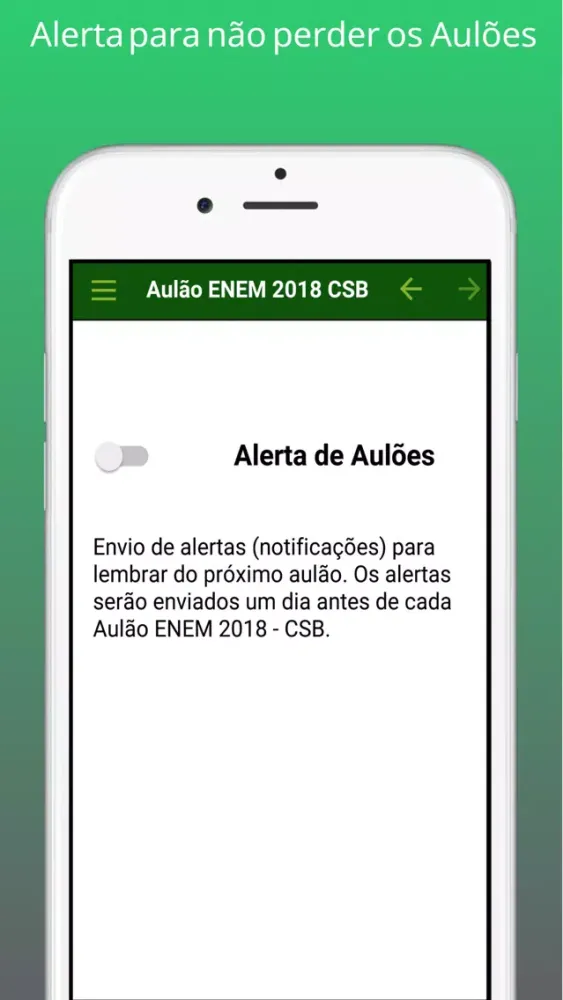 Aulão ENEM 2018 - CSB 스크린샷