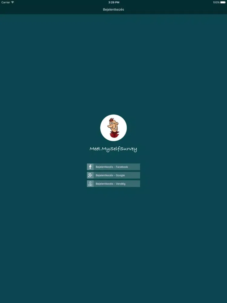تصاویر Meet.MySelfSurvey iPad 
