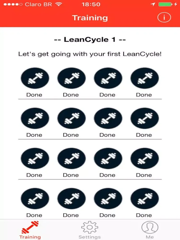 تصاویر LEANLIFE - Your Gym Partner iPad 