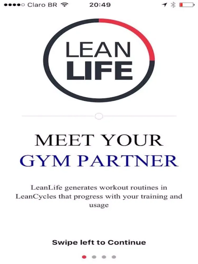 تصاویر LEANLIFE - Your Gym Partner iPad 