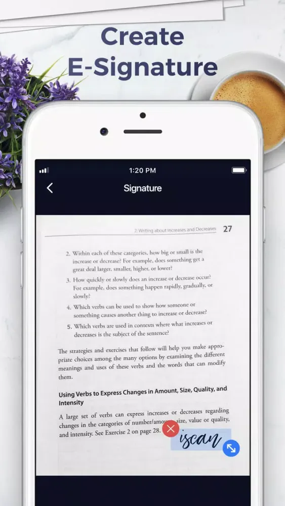 Capturas de pantalla de iScan - Scanner APP