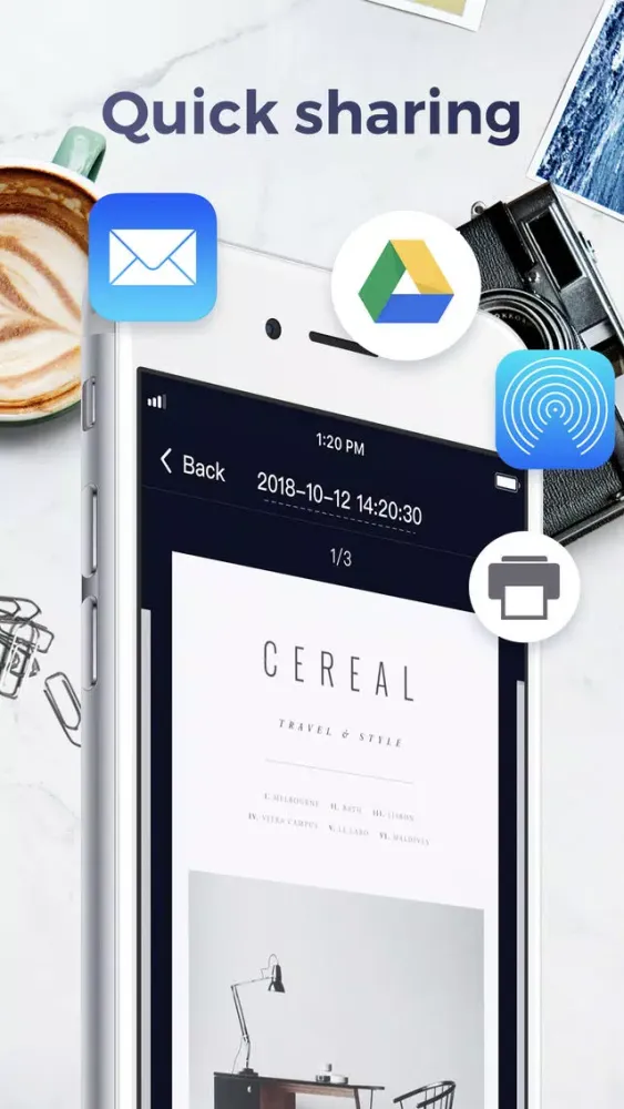 Capturas de pantalla de iScan - Scanner APP