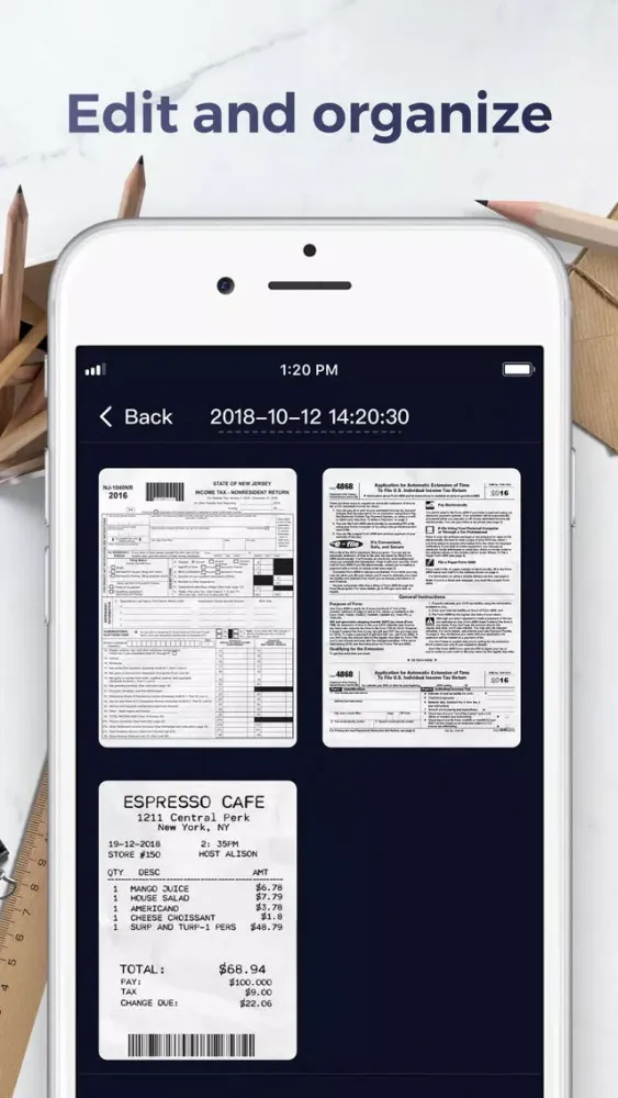 Capturas de pantalla de iScan - Scanner APP