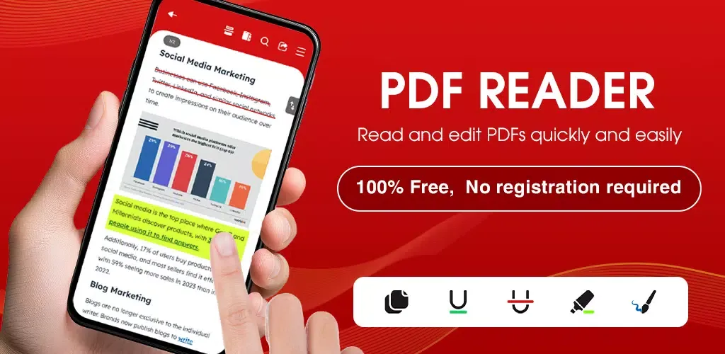 Lite PDF Reader and Editor PDF Screenshots