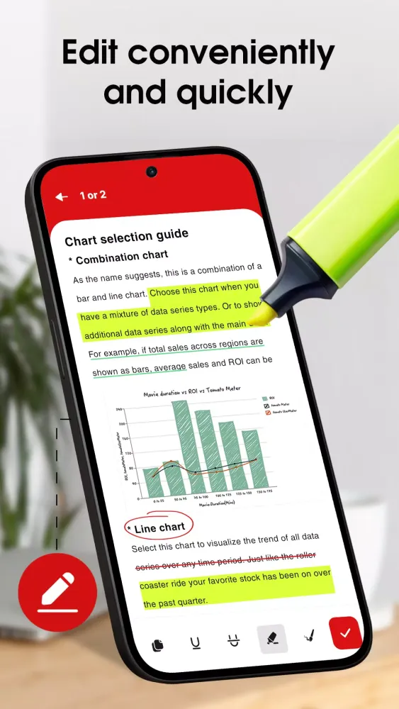 Lite PDF Reader and Editor PDF Screenshots