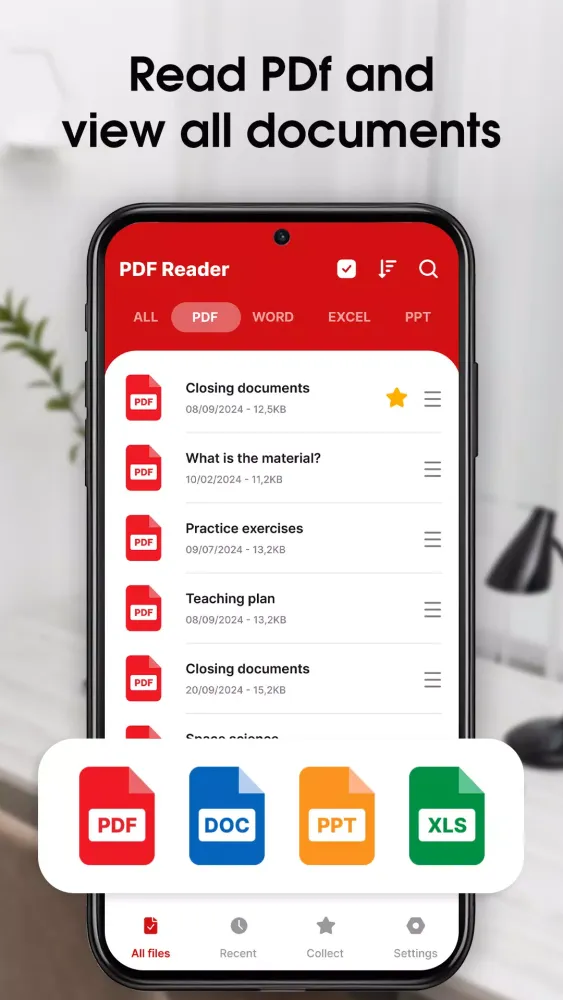 Lite PDF Reader and Editor PDF Screenshots