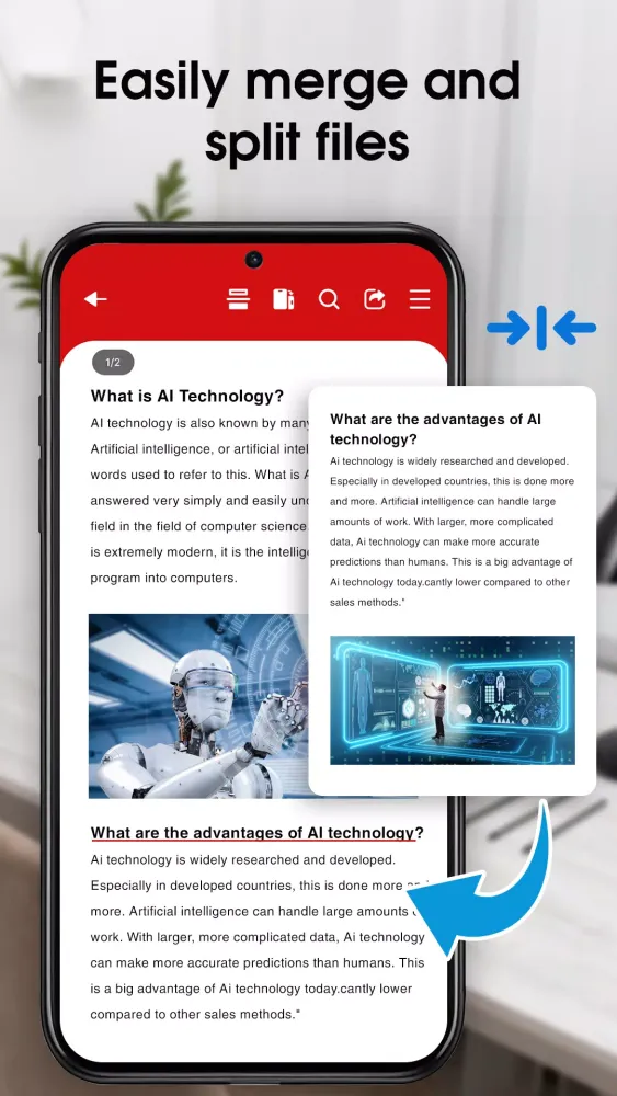 Lite PDF Reader and Editor PDF Screenshots