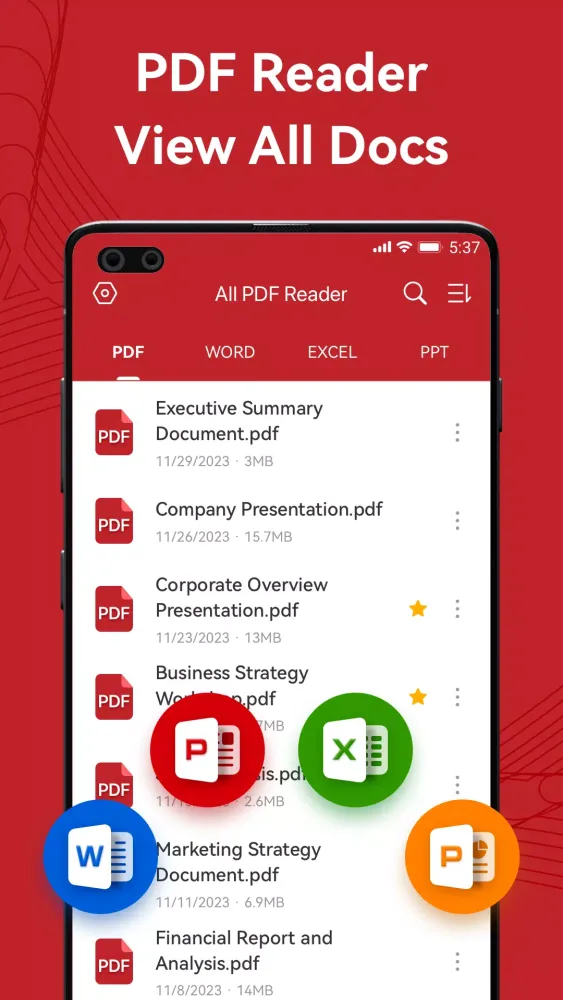 ภาพหน้าจอของ PDF Reader Pro- All PDF Viewer