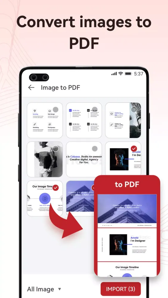 ภาพหน้าจอของ PDF Reader Pro- All PDF Viewer