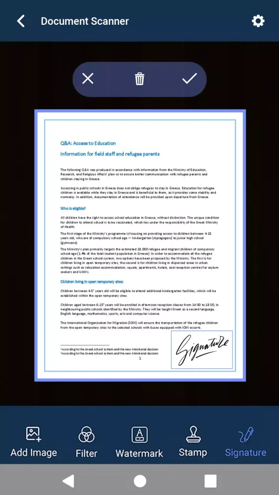 Clear Scanner-PDF Scanner App Screenshots