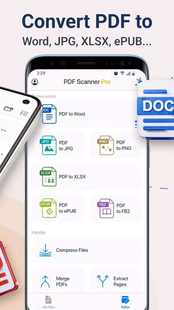 PDF Scanner, Editor, Converter Screenshots