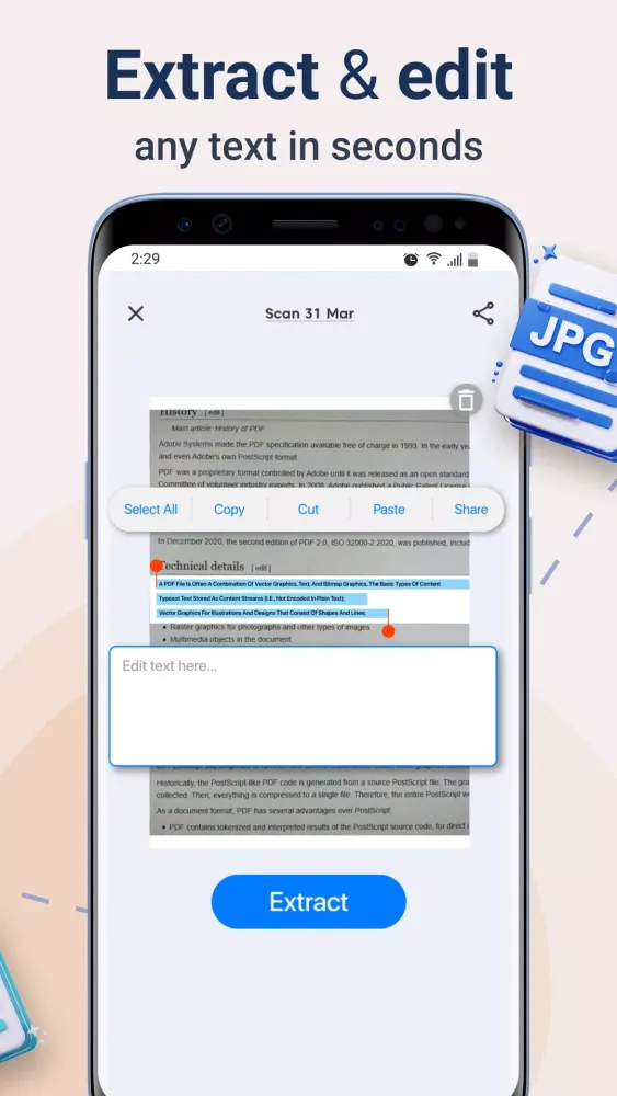 PDF Scanner, Editor, Converter Screenshots