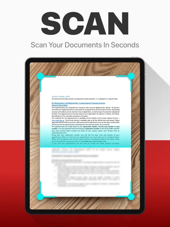 PDF Scanner - Good Documents iPad 應用截圖