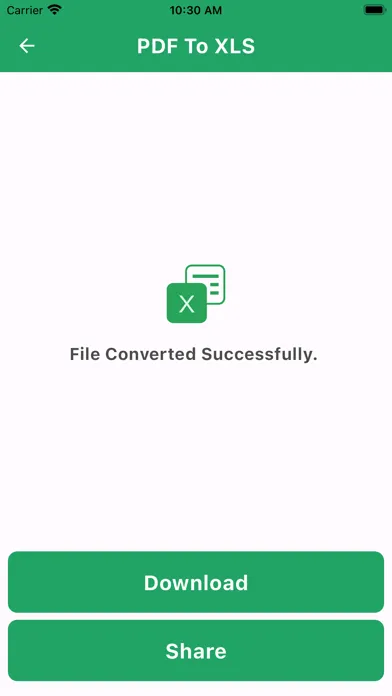 PDF to Excel : Converter Pro Screenshots
