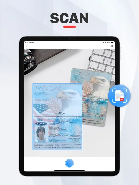 PDF Converter ⁃ Image to PDF iPad 應用截圖