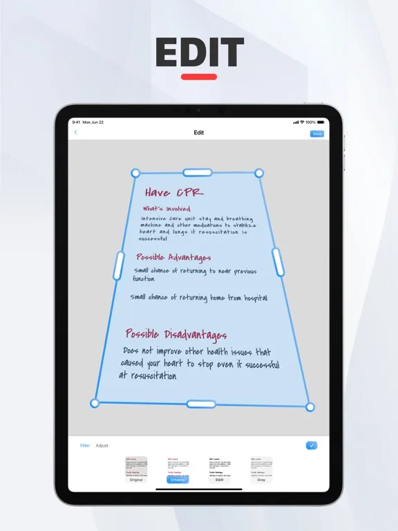 PDF Converter ⁃ Image to PDF iPad 應用截圖