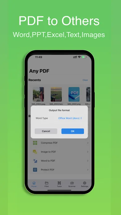 Captures d'écran de AnyPDF - All-In-One PDF Tools