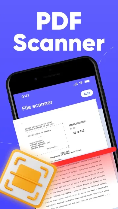Screenshot di PDF Scanner: Scan & Convert