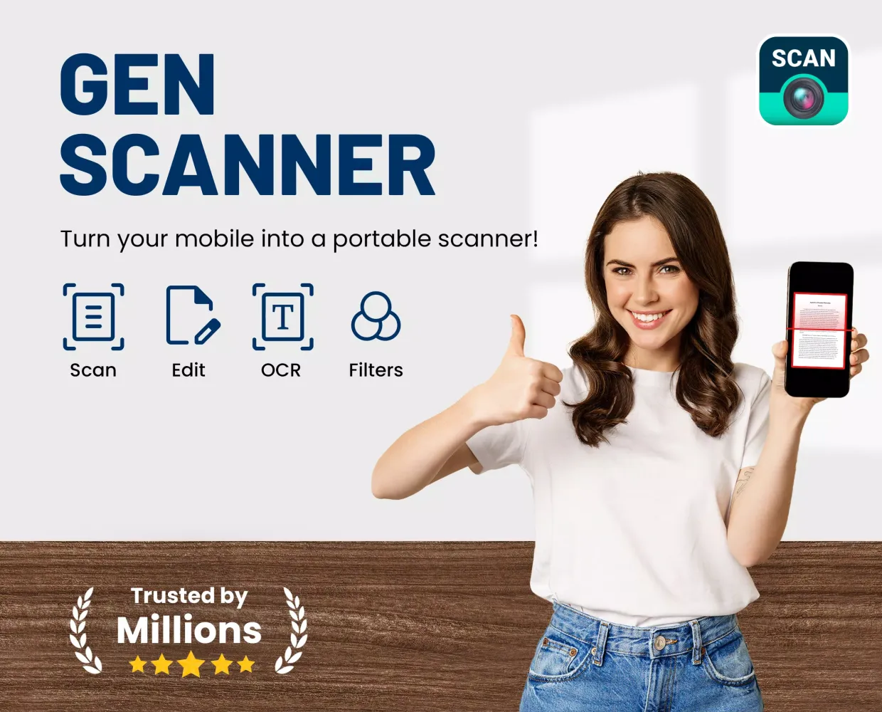 PDF Scanner App - Gen Scanner Screenshots