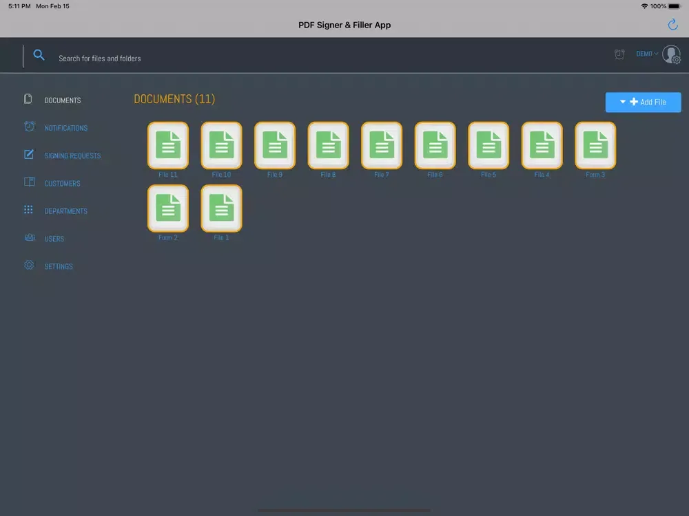 Captures d'écran de PDF Signer & Filler App iPad 