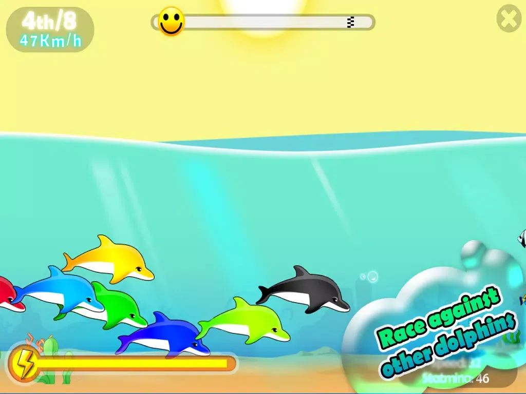 Pocket Dolphin Racing iPad  Screenshots