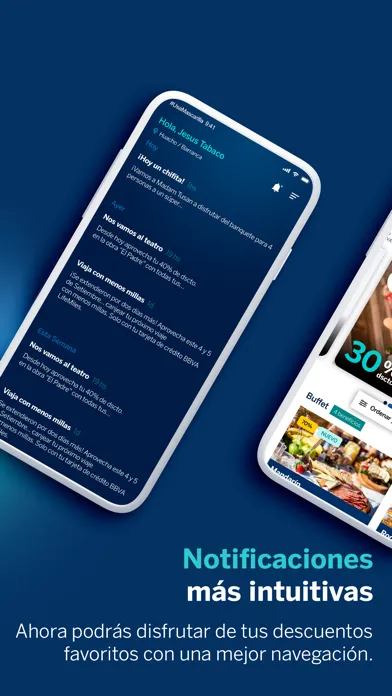 Capturas de tela do BBVA | Beneficios