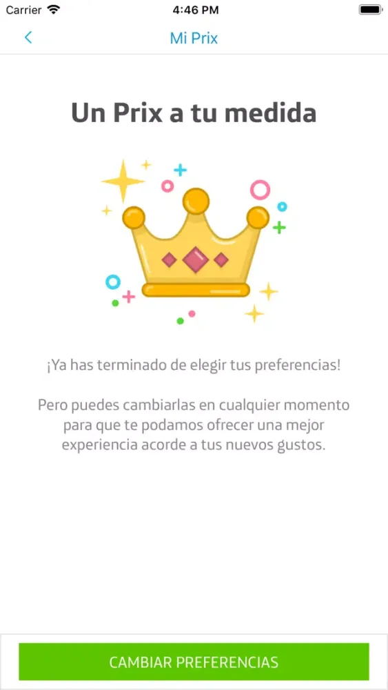 Movistar Prix سکرین شاٹس