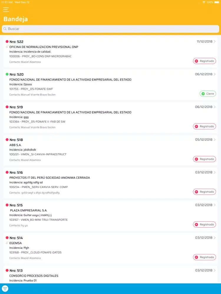 Canvia Atiende iPad  Ekran Görüntüleri