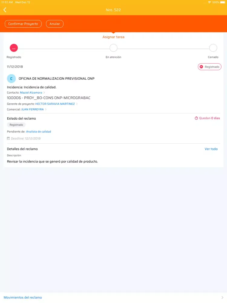 Canvia Atiende iPad  Ekran Görüntüleri
