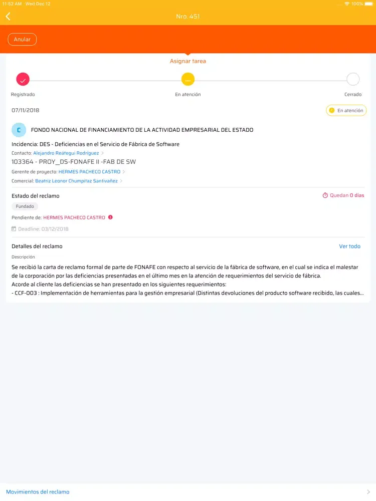 Canvia Atiende iPad  Ekran Görüntüleri