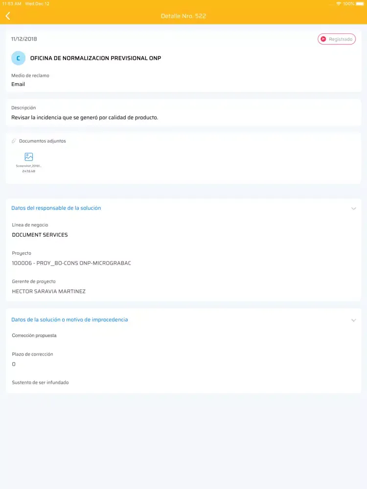Canvia Atiende iPad  Ekran Görüntüleri