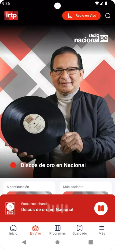 Ảnh chụp màn hình của Radio Nacional