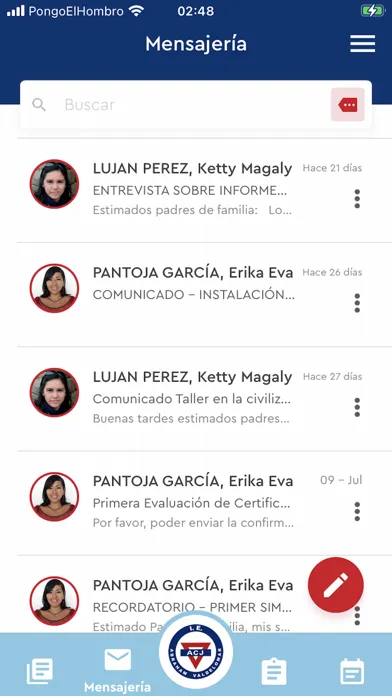 Capturas de pantalla de I.E.P. Abraham Valdelomar