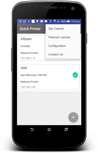 Capturas de pantalla de Quick Printer (ESC POS Print)