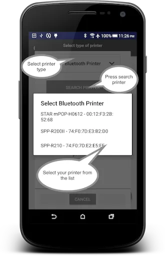 Capturas de pantalla de Quick Printer (ESC POS Print)