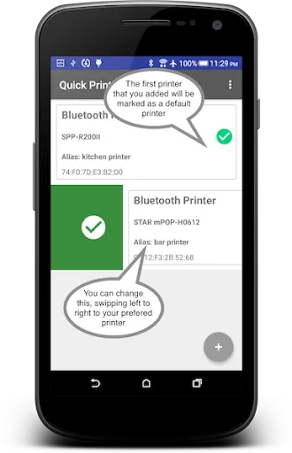 Capturas de pantalla de Quick Printer (ESC POS Print)